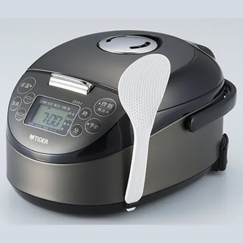 Nồi Cơm Điện Tử Cao Tần Tiger 3 Trong 1 JPF-A55W 0.54L - 12 Chế Độ Nấu, Công Nghệ IH, Nấu Cơm Siêu Tốc, Giữ Ấm 24h, Nhật Bản