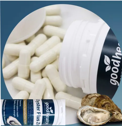 Tinh Chất Hàu Goodhealth Oyster Plus 60 Viên - Bổ Sung Kẽm Tăng Cường Sinh Lực Nam Giới, Hỗ Trợ Năng Lực 