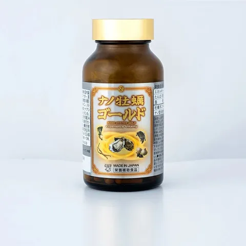 Viên Uống Tinh Chất Hào Nano Oyster Gold 5 In 1 - Hỗ Trợ Tăng Cường Sinh Lý Nam Khỏe Mạnh - Hộp 120 Viên Nhật Bản