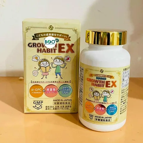 Viên uống tăng chiều cao và trí não Nano Growth Habit EX 120 Viên
