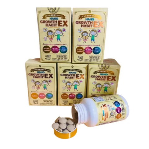 Viên uống tăng chiều cao và trí não Nano Growth Habit EX 120 Viên