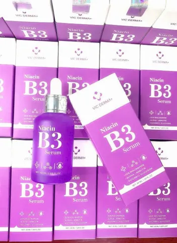Serum B3 Niacinamide Vicderma 50ml - Dưỡng Sáng Da, Thu Nhỏ Lỗ Chân Lông, Cấp Ẩm, Giảm Nếp Nhăn Cho Da Khỏe Mịn