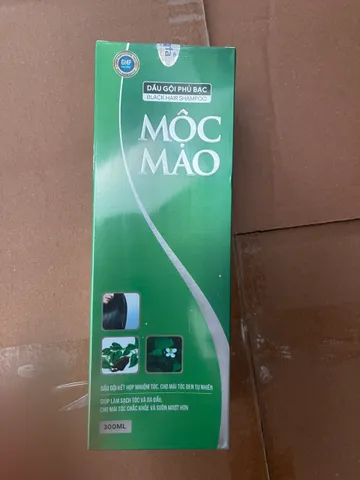 Dầu Gội Phủ Bạc Mộc Mao Giúp Đen Tóc Đơn Giản Tại Nhà