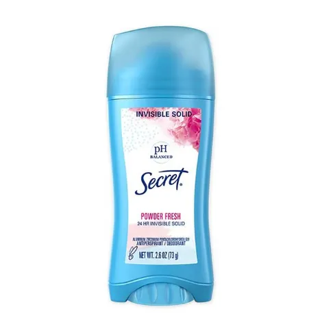 Lăn Khử Mùi Secret Invisible Solid Powder Fresh 73g Dành Cho Nữ - Sáp Khử Mùi Đảm Bảo Chống Ẩm Mồ Hôi, Hàng Nhập Mỹ