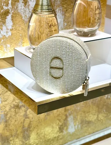 Túi Đựng Trang Sức Dior Nữ Sang Trọng - Phụ Kiện Fullbox Với Khóa Kim Loại Chắc Chắn, Thiết Kế Hộp Tròn Độc Đáo