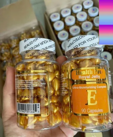 Viên Ngậm Vitamin E Thoa Mặt Healthy Pro Royal Jelly 90 Viên - Dưỡng Da Khỏe Mạnh, Chống Lão Hóa Từ Thiên Nhiên