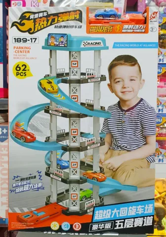 Đồ Chơi Lắp Ráp Mô Hình Bãi Đậu Xe Ô Tô 189-17 - Xe Tải Xây Dựng Kích Thước Lớn cho Trẻ Em - Đồ Chơi Giáo Dục Sáng Tạo