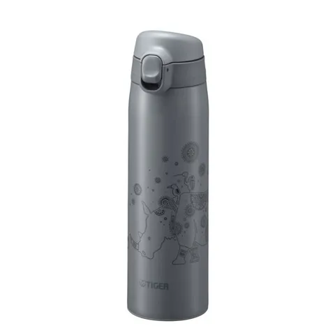 Bình Giữ Nhiệt Tiger 500ml Nắp Bật Hình Cá Voi & Tê Giác - BPA Free, Nhật Bản, Duy Trì Độ Nóng, Lạnh Lý Tưởng Cho Bé