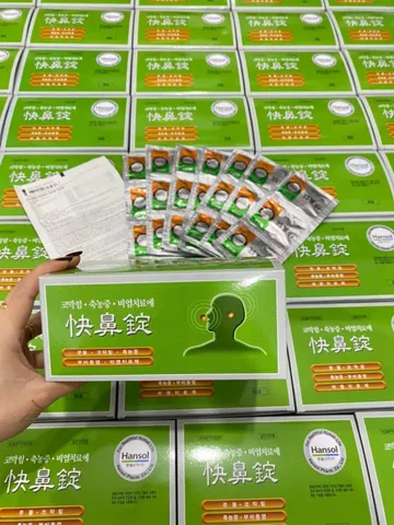 Viên Uống Giảm Viêm Xoang Hansol Hàn Quốc - Hỗ Trợ Hô Hấp Hiệu Quả 60 Gói, Giảm Đau Nhức Và Tắc Nghẹt Mũi