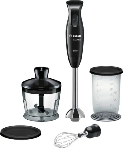 Máy Xay Cầm Tay Bosch MSM2650B - Đa Chức Năng Xay Thịt, Rau, Đá, Đánh Trứng, Cho Bé - Thiết Kế Gọn Nhẹ, Chính Hãng Đức