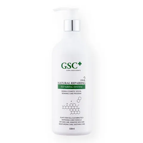 Kem Massage Đa Tầng GSC Natural Repairing 500ml - Dưỡng Trắng Da, Chống Lão Hóa, Dưỡng Ẩm Sâu, Phù Hợp Với Tất Cả Loại Da