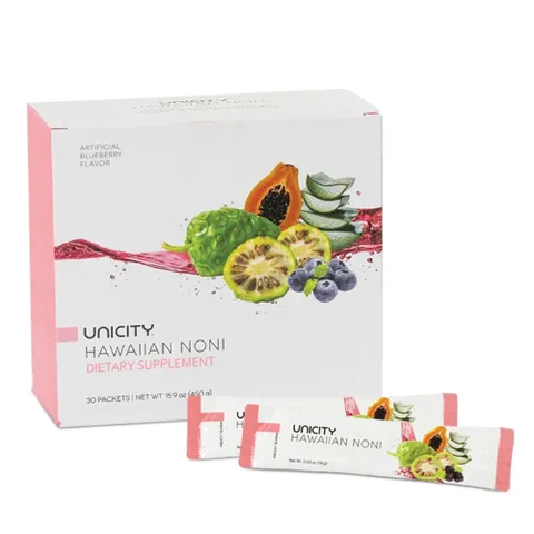 Hawaiian Noni Unicity - Thực Phẩm Bảo Vệ Sức Khỏe Tăng Cường Hệ Miễn Dịch, Đề Kháng Tự Nhiên, Hỗ Trợ Tiêu Hóa, 30 Gói