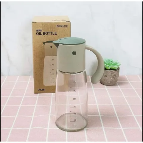 Bình Đựng Dầu Ăn LocknLock 300ml Nắp Mở Tự Động Hình Chim Độc Đáo - Gia Dụng Thông Minh Cho Nhà Bếp