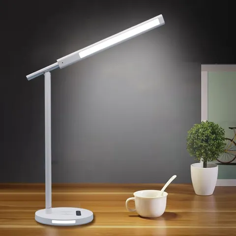Đèn Bàn Học Chống Cận MITARY Cao Cấp 8W Điều Chỉnh Ánh Sáng - Đèn Ngủ Công Nghệ Sạc Pin Không Dây, Thiết Kế Thông Minh