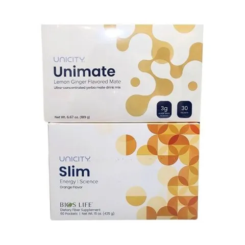 Bộ Giảm Cân Slim Unicity & Unimate 16-8 - Gói Sản Phẩm Cảm Giác Tuyệt Vời Cho Sức Khỏe và Giảm Cân Hiệu Quả