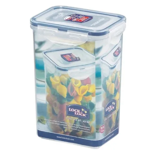 Hộp Bảo Quản Thực Phẩm Hình Vuông Dáng Cao Lock&Lock HPL809 1.3L - Chống Thấm, An Toàn, Đồ Dùng Nhà Bếp Tiện Lợi