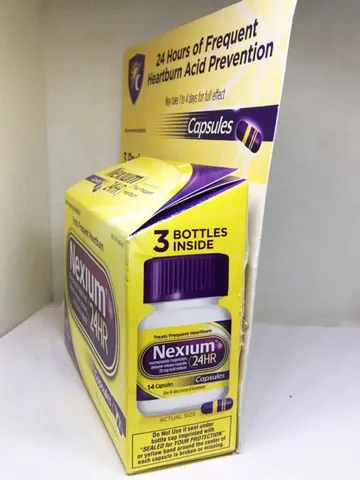 Nexium 24HR Giảm Đau Dạ Dày và Ợ Nóng - Viên Uống Hỗ Trợ Tiêu Hóa Hiệu Quả 42 Viên (3 Hộp x14 Viên)