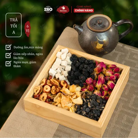 Trà Sáng C Tối A Tratosa - Giúp Sáng Da, Mờ Nám, Giảm Nếp Nhăn, Thanh Nhiệt, 15 Gói 150g Attrition Việt Nam