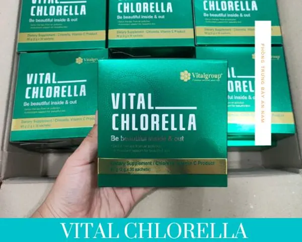 Tảo Vital Chlorella Hỗ Trợ Tăng Cường Sức Khỏe