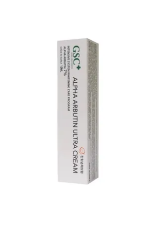 Kem Ức Chế Nám GSC+ Alpha Arbutin Ultra Cream 15ml - Dưỡng Sáng Da, Ngăn Ngừa Nám và Tàn Nhang Từ Chiết Xuất Thiên Nhiên