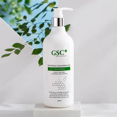 Sữa Rửa Mặt GSC+ Natural Cleansing Gel 500ml - Làm Sạch Sâu, Cân Bằng Da, Chiết Xuất Tự Nhiên, Phục Hồi Da Khỏe Mạnh
