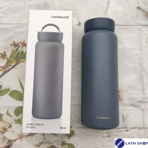 Bình Giữ Nhiệt Lock&Lock Jumbo Tumbler 900ml - Đáy Rộng, Thiết Kế Tiện Lợi, Nhiều Màu Sắc Thời Trang - Duy Trì Nhiệt Tốt Nhất