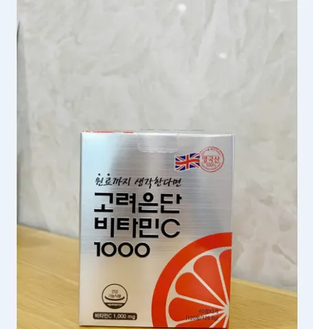 Viên Uống Vitamin C 1000mg Korea Eundan 120 Viên - Tăng Cường Miễn Dịch, Chăm Sóc Da Hàn Quốc