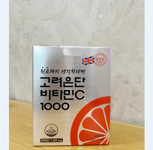 Viên Uống Vitamin C 1000mg Korea Eundan 120 Viên - Tăng Cường Miễn Dịch, Chăm Sóc Da Hàn Quốc