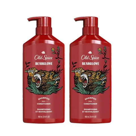 Dầu Gội Xả 2in1 BearGlove Old Spice 650ML USA Mẫu Mới 