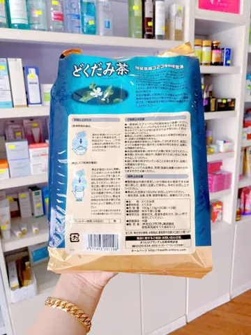Trà diếp cá Orihiro túi lọc giúp thanh nhiệt, giải độc, nhuận tràng, giảm táo bón (60 túi x 3g)