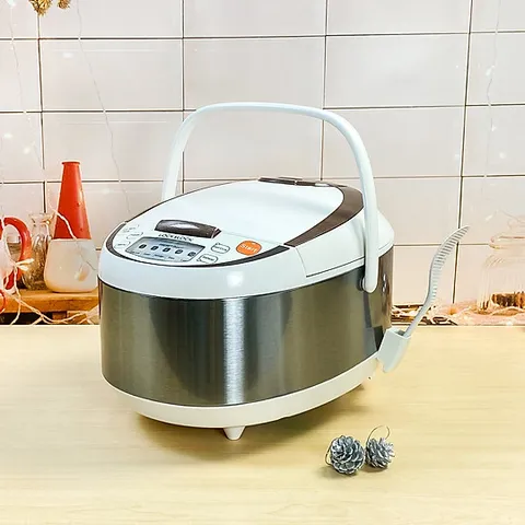 Nồi Cơm Điện Tử LocknLock EJR351BRW 1.8L - Nấu Cơm Thông Minh, Chống Dính, Thiết Kế Tiện Lợi cho Gia Đình 4-6 Người