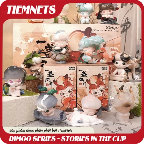 Mô Hình Blind Box Dimoo Stories in the Cup - Bộ Sưu Tập Chính Hãng Popmart - Quà Tặng Độc Đáo Trang Trí Nhà Cửa