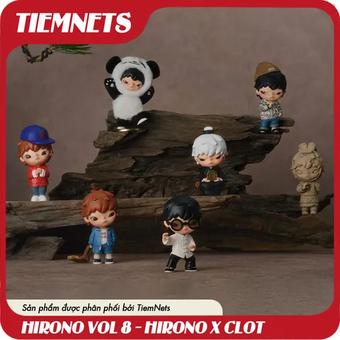 MÔ HÌNH BLIND BOX HIRONO SERIES 8 - HIRONO x CLOT - CHÍNH HÃNG POPMART