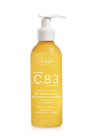 Sữa rửa mặt làm sáng da Ziaja C.B3 200ml thuần chay