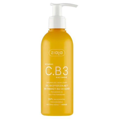 Sữa rửa mặt làm sáng da Ziaja C.B3 200ml thuần chay