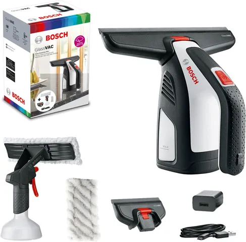 MÁY LAU KÍNH KHÔNG DÂY BOSCH GLASSVAC POWER PROTECTION PLUS