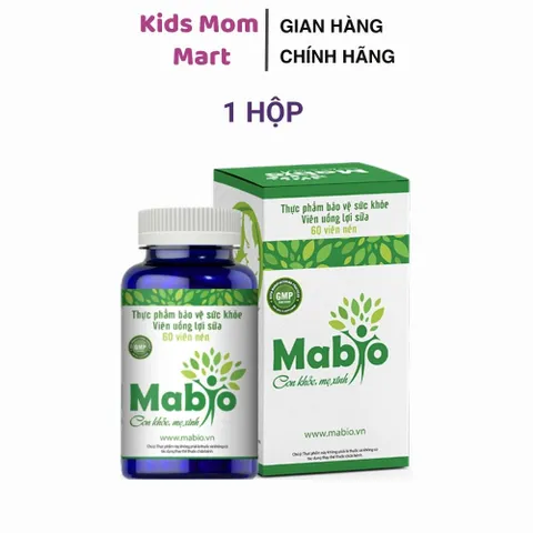 Viên Uống Lợi Sữa Mabio Cho Các Mẹ Sau Sinh Hỗ Trợ Cải Thiện Sữa Mẹ
