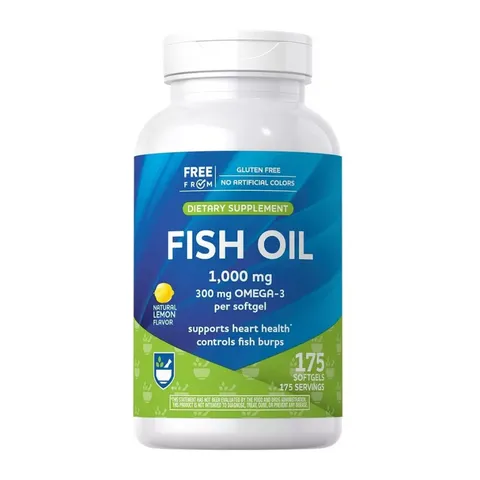 Dầu Cá Vị Chanh Tự Nhiên Rite Aid Fish Oil 1000mg (175 Viên)