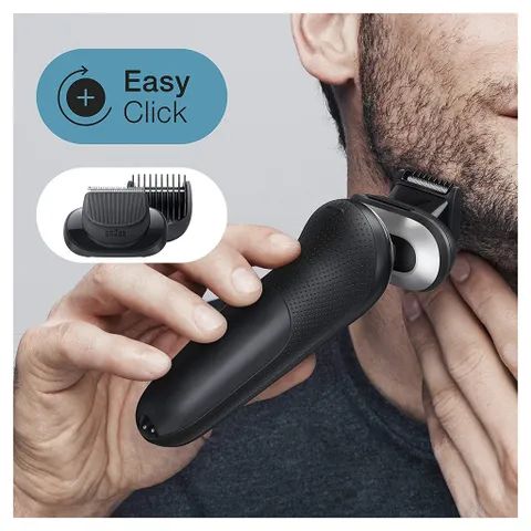 Máy Cạo Râu Braun Series 7 7075CC - Điện, Chống Thấm, Thích Ứng 360 Độ, Thời Gian Sạc 5 Phút, Trung Tâm SmartCare 4in1, Xuất Xứ Đức
