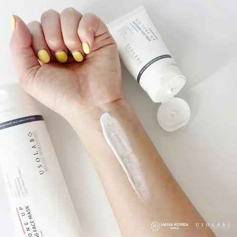 Kem Ủ Trắng Mặt Usolab Bio Tone Up 50ml- Mặt Nạ Nâng Tông Dưỡng Trắng Da, Giúp Giảm Thâm Nám, Cấp Ẩm Chuyên Sâu