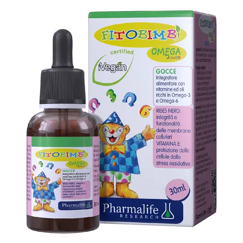 Siro Fitobimbi Omega Junior 30ml - Hỗ trợ phát triển não bộ và thị giác cho trẻ - Dầu Omega-3 tự nhiên an toàn cho sức khỏe trẻ nhỏ