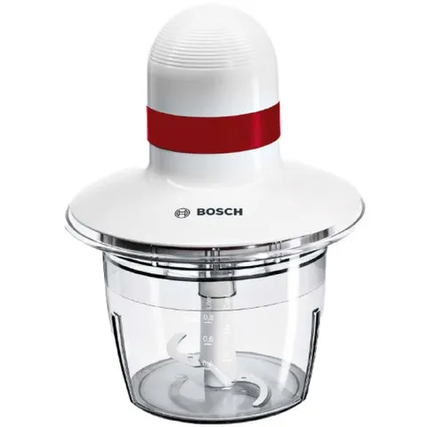Máy Xay Thịt Bosch MMRP1000 - Thiết Bị Xay Nhuyễn Thực Phẩm Nhỏ Gọn 400W, Dễ Sử Dụng, Lưỡi Dao Sắc Bén, Sản Xuất Slovenia