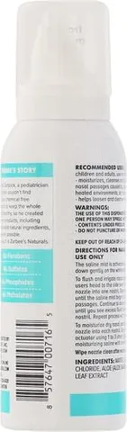 Xịt Mũi Zarbee Natural Cho Bé Sơ Sinh - Sản Phẩm Vệ Sinh Tai Mũi Họng, Giảm Nghẹt Mũi, Hương Nho, An Toàn Cho Mọi Lứa Tuổi