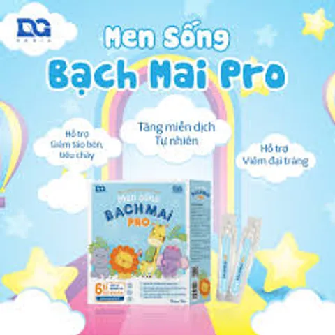 Men Sống Bạch Mai Pro 6 tỷ lợi khuẩn cải thiện rối loạn tiêu hóa