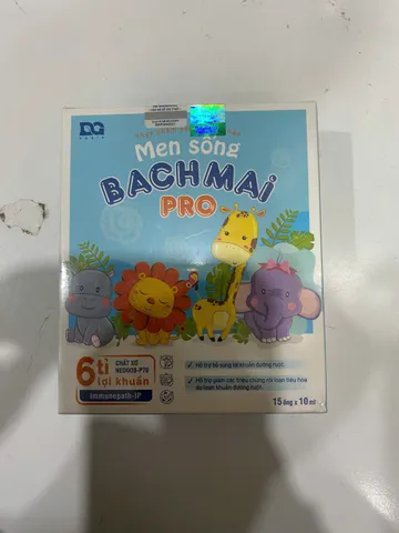 Men Sống Bạch Mai Pro 6 tỷ lợi khuẩn cải thiện rối loạn tiêu hóa