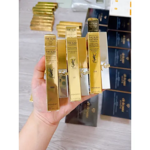 Son YSL The Slim Velvet Radical Collector Matte - Son môi mịn, màu đỏ quyến rũ, thiết kế thời trang, phù hợp mọi cô nàng - Hàng chính hãng 2.2g