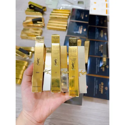 Son YSL The Slim Velvet Radical Collector Matte - Son môi mịn, màu đỏ quyến rũ, thiết kế thời trang, phù hợp mọi cô nàng - Hàng chính hãng 2.2g