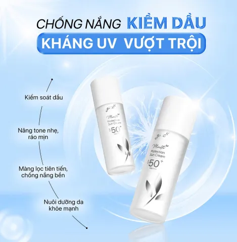Kem Chống Nắng Đa Tầng Cho Mẹ Bầu GUO SPF 50+ PA++++ - Dịu Nhẹ, Chống Ánh Sáng Xanh, Dưỡng Ẩm, 30gr