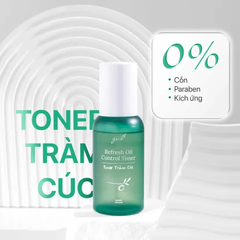 Toner Nước Hoa Hồng GUO 100ml - Cấp Ẩm, Kiểm Soát Dầu, Chống Kích Ứng Cho Da Mụn Nhạy Cảm