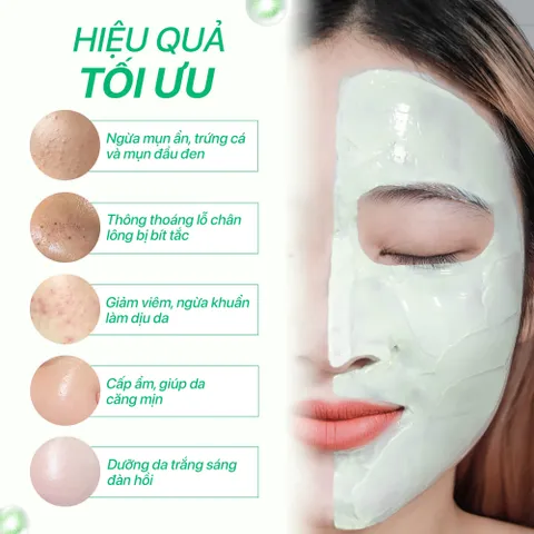 Mặt Nạ Đất Sét Tràm Trà – GUO Tea Tree Mask 50gr